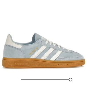 Womens Adidas Handball Spezial Light Blue